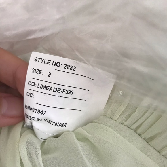 DESSY | Size 2 Full Length Dress, Style 2882 - Picture 2 of 4